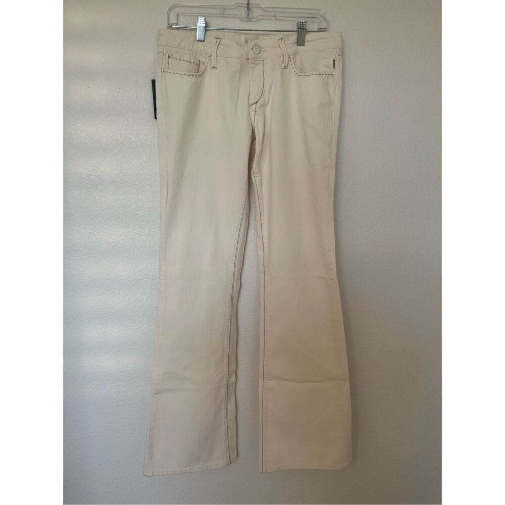 Meltin Pot Nicole PK style Bootcut Cream Denim Jeans NEW NWT